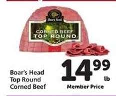 Boar’s Head Top Round Corned Beef