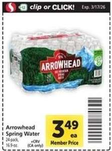 Arrowhead Spring Water