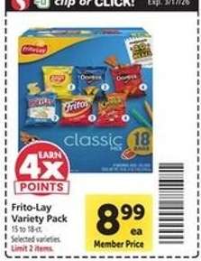 Frito Lay Variety Pack