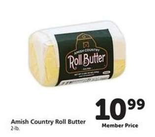 Amish Country Roll Butter