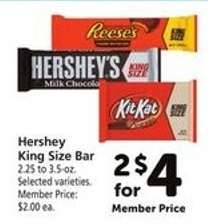 Hershey King Size Bar