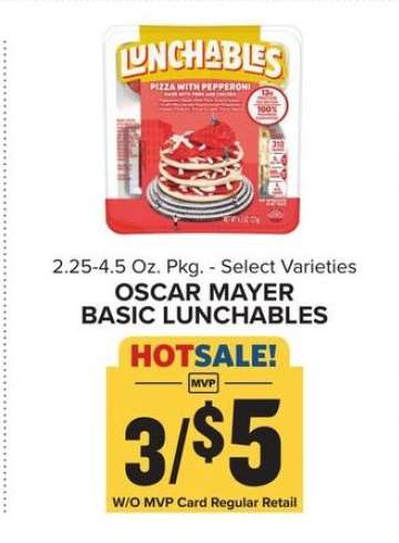 Oscar Mayer Basic Lunchables
