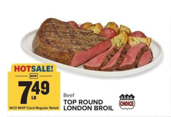 Beef Top Round London Broil
