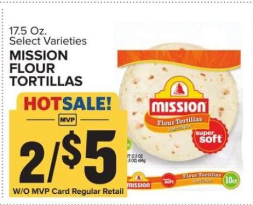 Mission Flour Tortillas