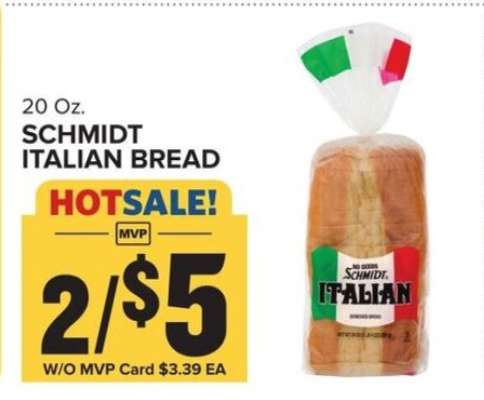 Schmidt Italian Bread