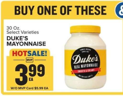 Duke's Mayonnaise