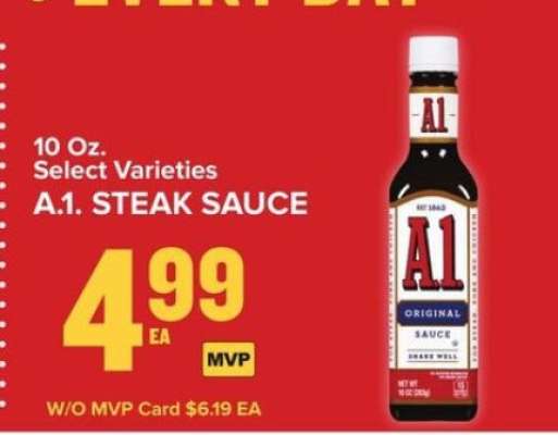 A. 1. Steak Sauce