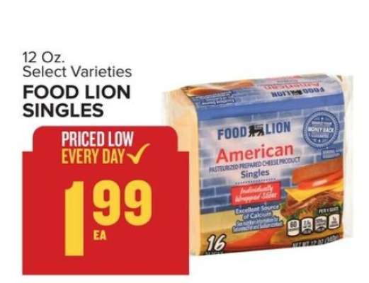 FOOD LION SINGLES