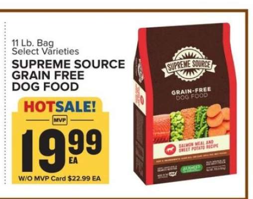 Supreme Source Grain-Free Dog Food