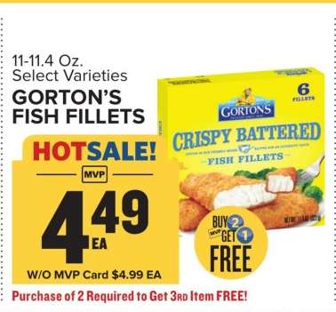 Gorton's Fish Fillets