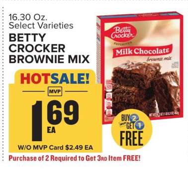 Betty Crocker Brownie Mix