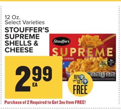 Stouffer's Supreme Shells & Cheese