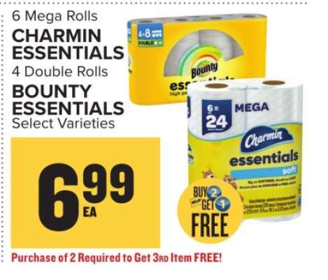 Charmin Essentials & Bounty Essentials