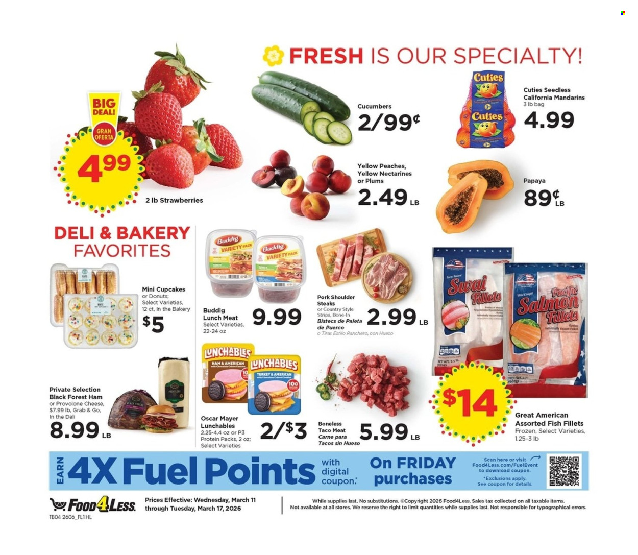 Food 4 Less ad - 03/11/2026 - 03/17/2026. Page 4
