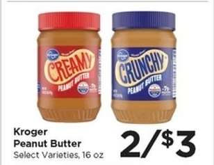 Kroger Peanut Butter