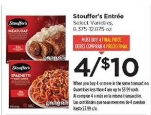 Stouffer's Entrée