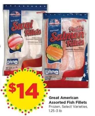 Great American Assorted Fish Fillets