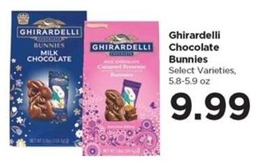 Ghirardelli Chocolate Bunnies
