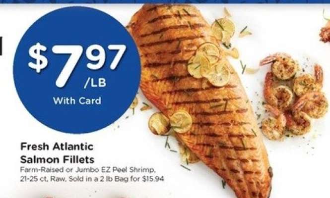 Fresh Atlantic Salmon Fillets
