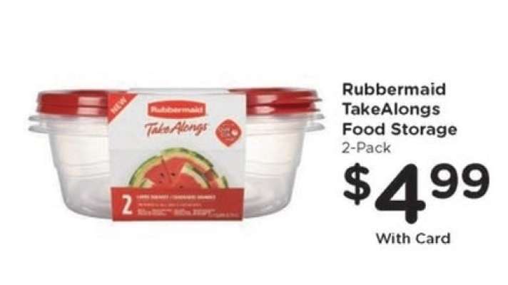 Rubbermaid TakeAlongs Food Storage