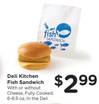 Deli Kitchen Fish Sandwich