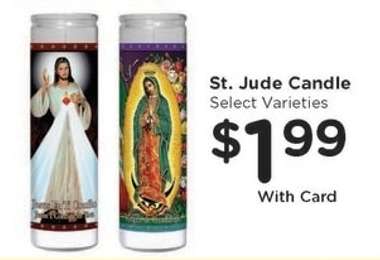 St. Jude Candle