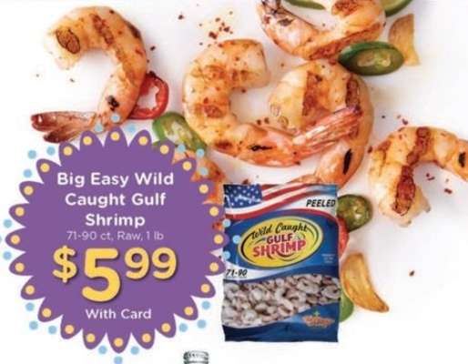 Big Easy Wild Caught Gulf Shrimp