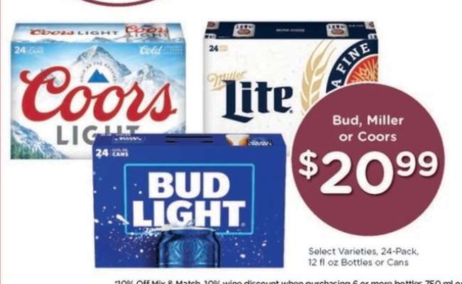 Bud, Miller or Coors