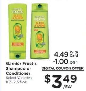 Garnier Fructis Shampoo or Conditioner