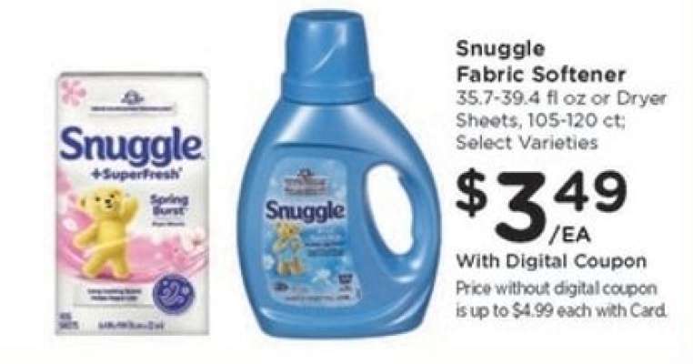 Snuggle Fabric Softener