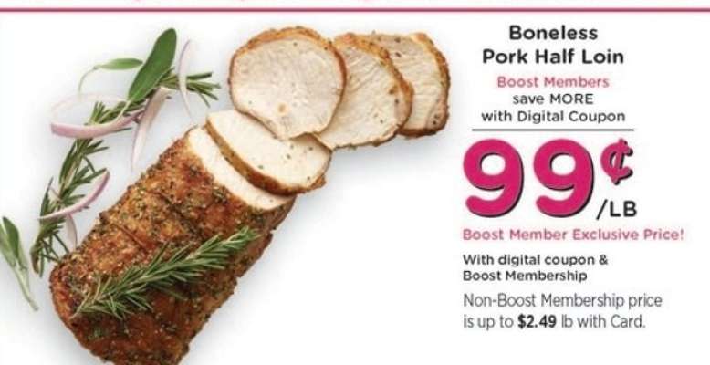 Boneless Pork Half Loin