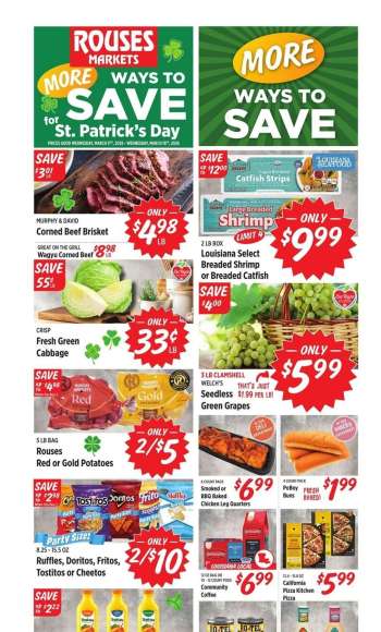 Rouses Markets Flyer - 03/11/2026 - 03/18/2026.