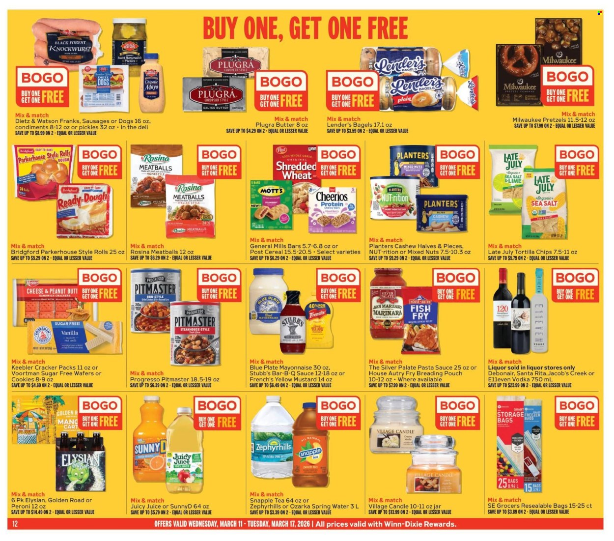 Winn Dixie ad - 03/11/2026 - 03/17/2026. Page 12