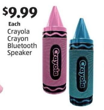 Crayola Crayon Bluetooth Speaker