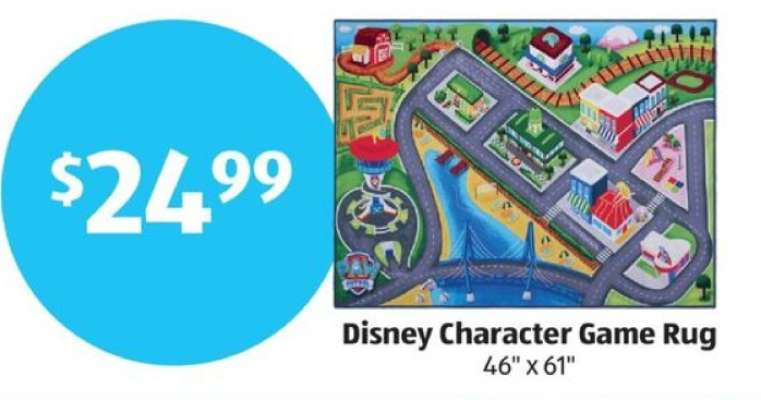 Disney Character Game Rug