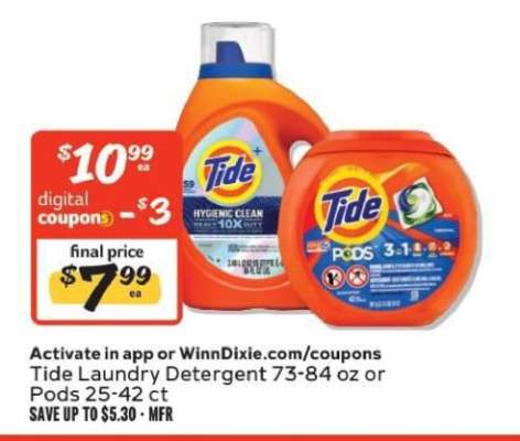 Tide Laundry Detergent