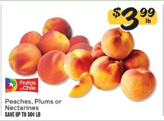 Peaches, Plums or Nectarines