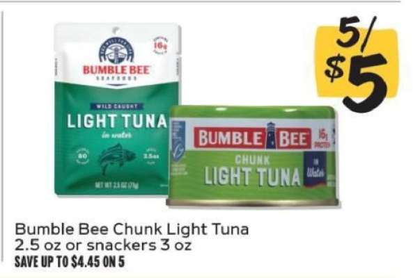 Bumble Bee Chunk Light Tuna