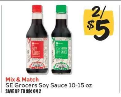 SE Grocers Soy Sauce