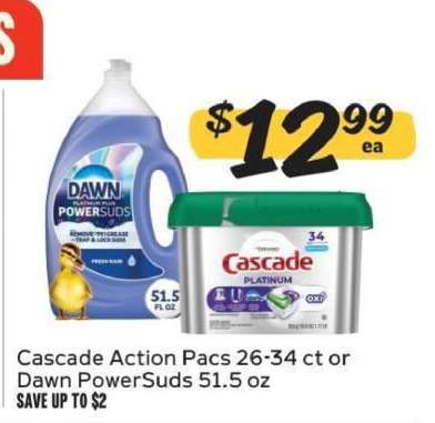 Cascade Action Pacs or Dawn PowerSuds