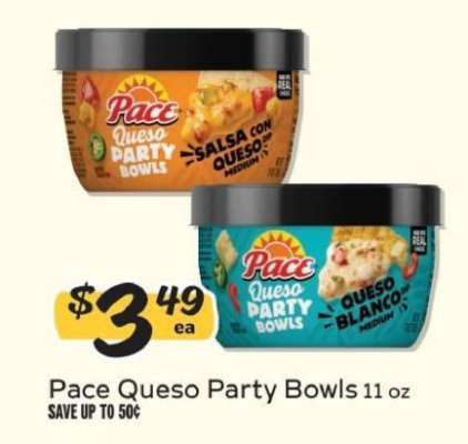 Pace Queso Party Bowls