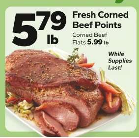 Fresh Corned Beef Points