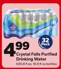 Crystal Falls Purified Drinking Water