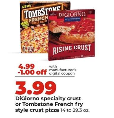DiGiorno or Tombstone Pizza