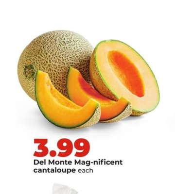 Del Monte Mag-nificent cantaloupe