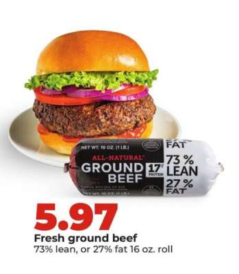 Fresh ground beef