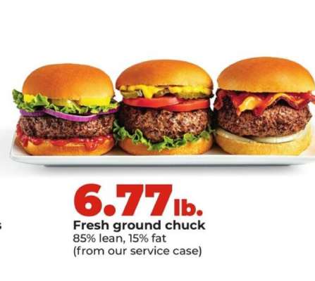Fresh ground chuck