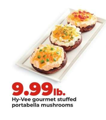 Hy-Vee gourmet stuffed portabella mushrooms