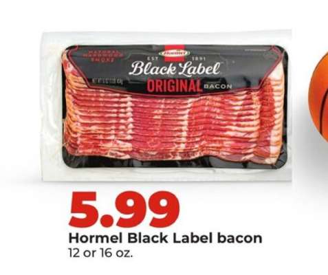 Hormel Black Label Bacon