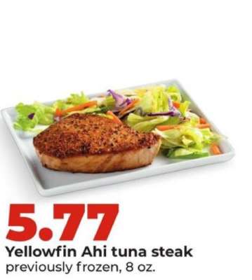 Yellowfin Ahi tuna steak